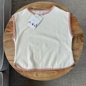 Zara Cotton Terry Top